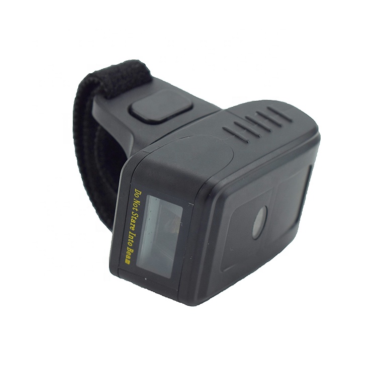 Barcode Scanner 2D - Mini Finger Scanner 2D 2.4G Scanning