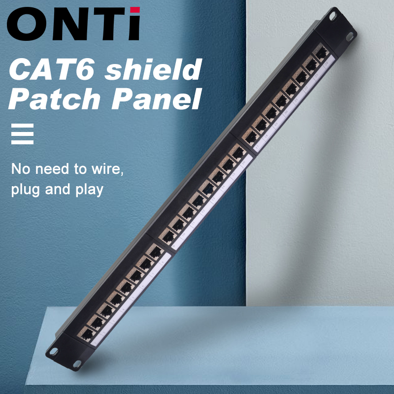 ONTi 19in 1U Rack 24 Port CAT6 - Server Rack Shelf 评论和价格