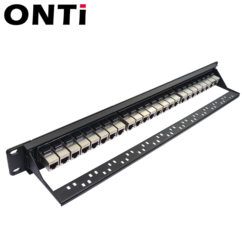 ONTi 19in 1U Rack 24 Port CAT6 - Server Rack Shelf 评论和价格