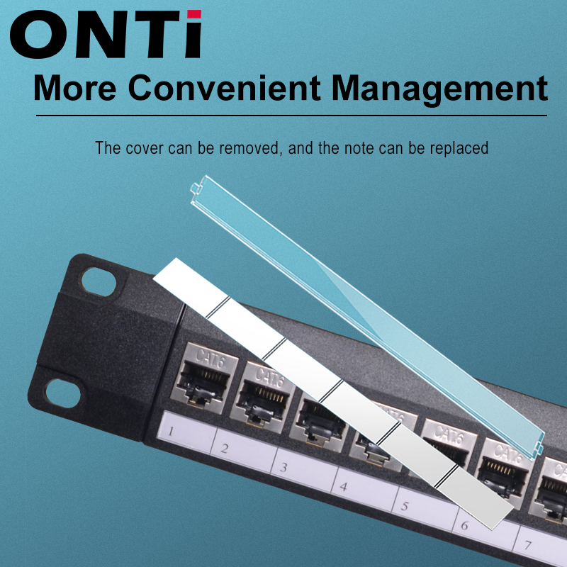 ONTi 19in 1U Rack 24 Port CAT6 - Server Rack Shelf 评论和价格