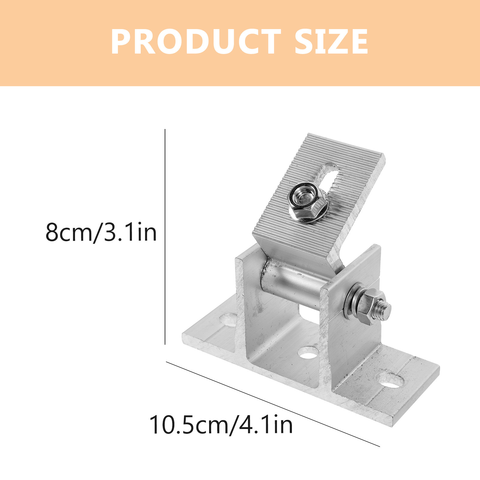 4Pcs Aluminum Alloy Adjustable - Flat Panel Mount Tilt 评论和价格