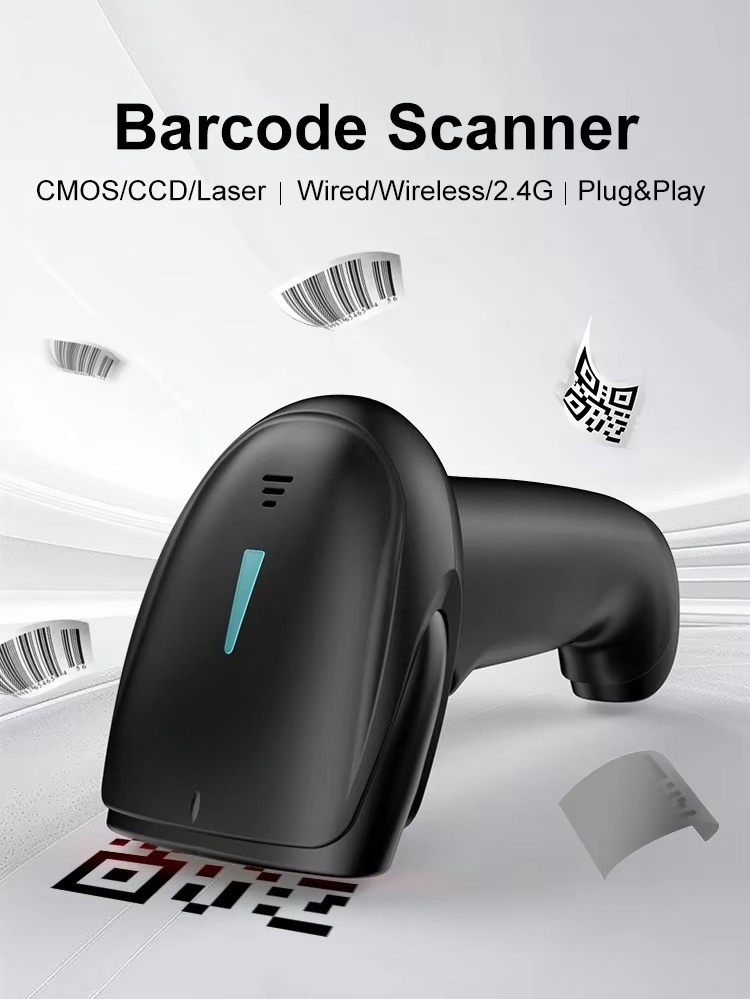 USB Wireless for 2.4G Barcode  - Barcode Scanner 2D 评论和价格