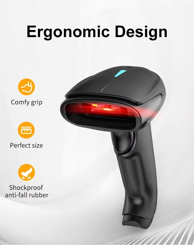 USB Wireless for 2.4G Barcode  - Barcode Scanner 2D 评论和价格