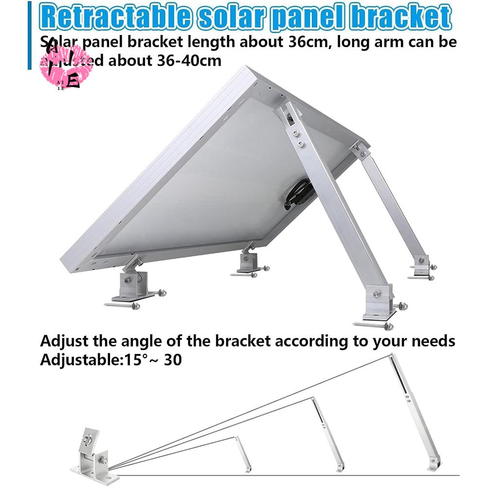 A11E-Adjustable Solar Panel Ti - Flat Panel Mount Tilt 评论和价格