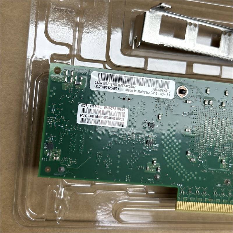 Original X710-DA2 FRU00YK615 d - Gigabit Network Card 评论和价格