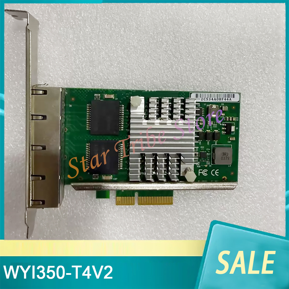 WYI350-T4V2 PCI-E X4 Server 4  - Gigabit Network Card 评论和价格