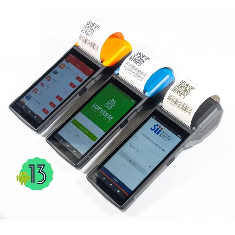 Handheld 4G NFC  Android 13/14 - Pos Terminal Android 评论和价格