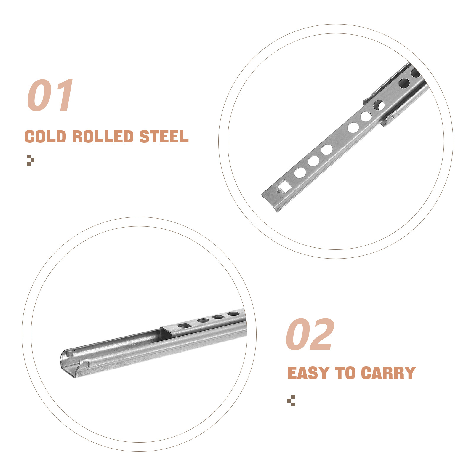 2pcs Detachable Drawer Slides  - Server Rack Shelf 评论和价格