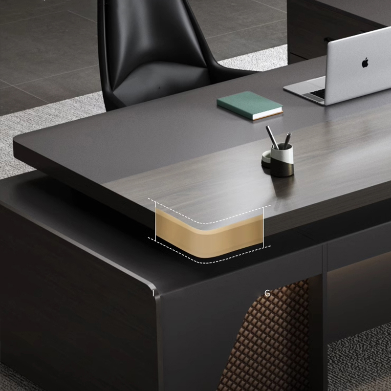 ❀zz Luxury Modern Ceo L Shape  - Office Tech And Management 评论和价格