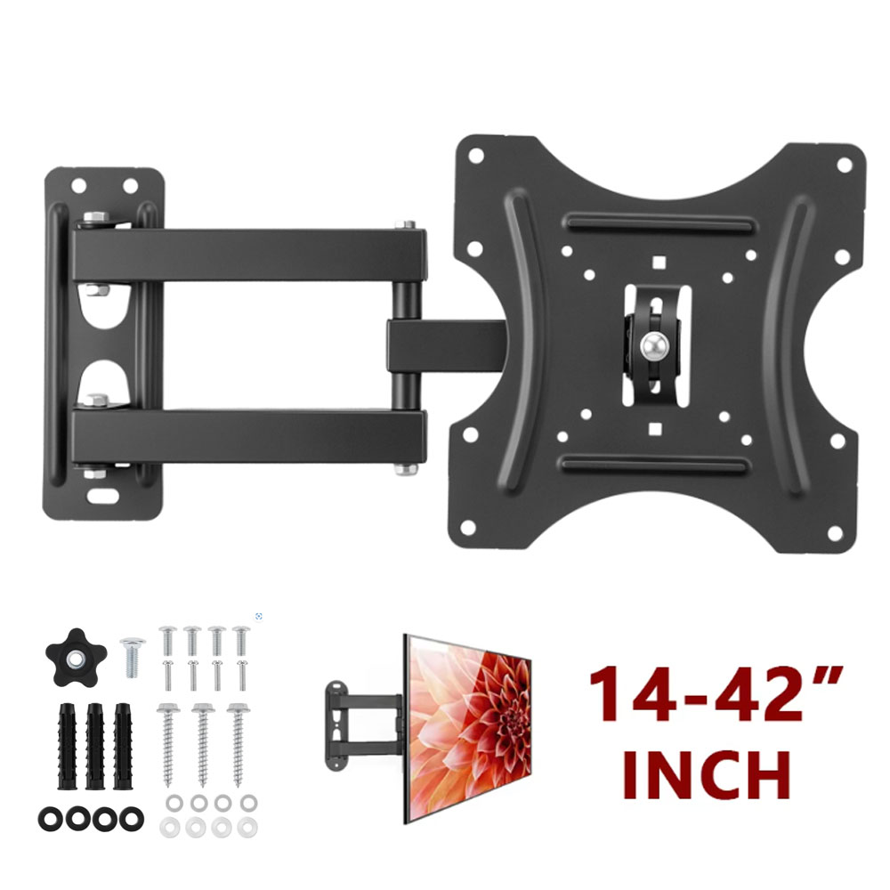 TV Wall Mount Bracket Flat Pan - Flat Panel Mount Tilt 评论和价格