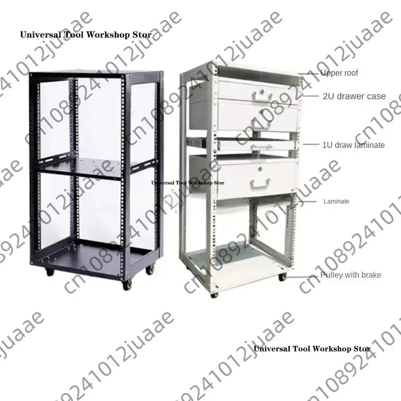 18U Simple Open Network Cabine - Server Rack Shelf 评论和价格