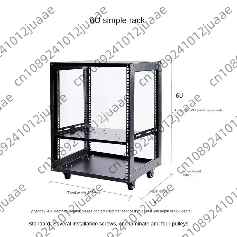 18U Simple Open Network Cabine - Server Rack Shelf 评论和价格
