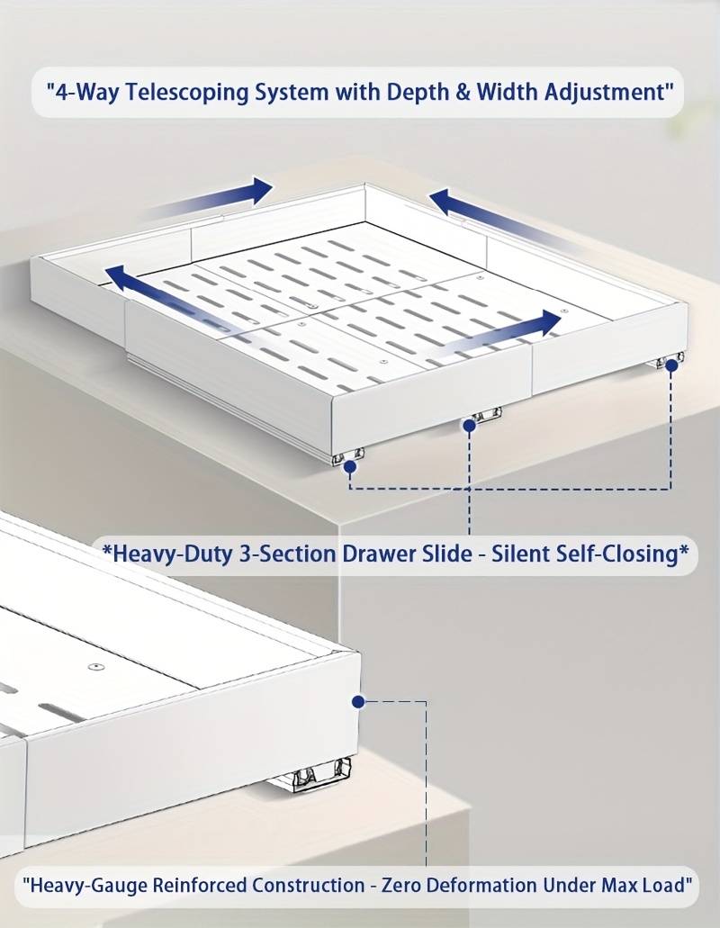 Pull Out Tray Organizer Kitche - Server Rack Shelf 评论和价格