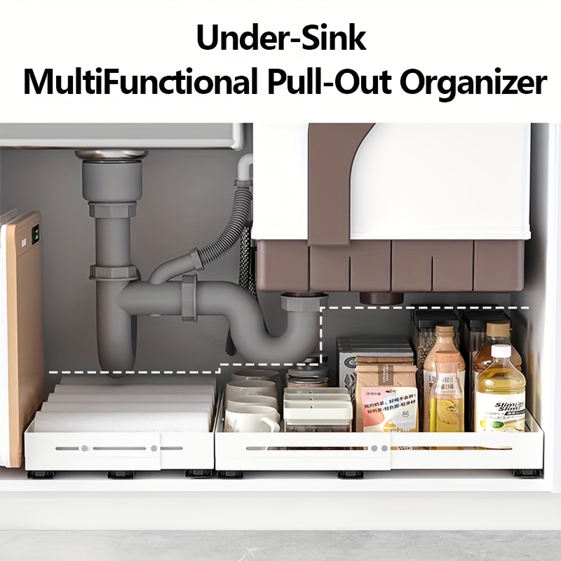 Pull Out Tray Organizer Kitche - Server Rack Shelf 评论和价格